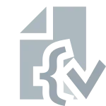 File Json Schema Dark SVG Icon